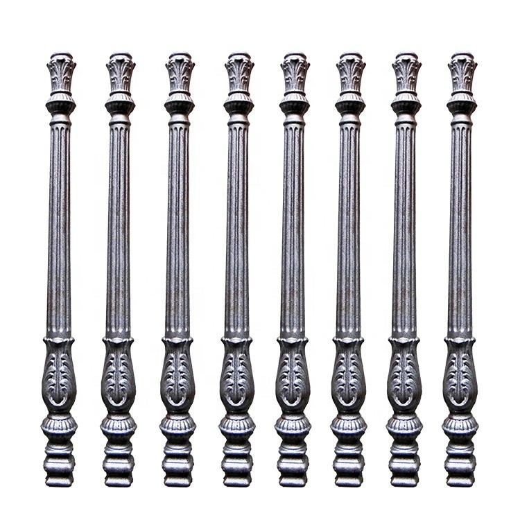 Gates Staircases Wrought Iron Decor Eco Friendly Sand Blasted Surface
