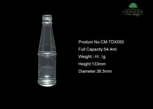 China 50ml Glass bottle for whisky vodka wholesale