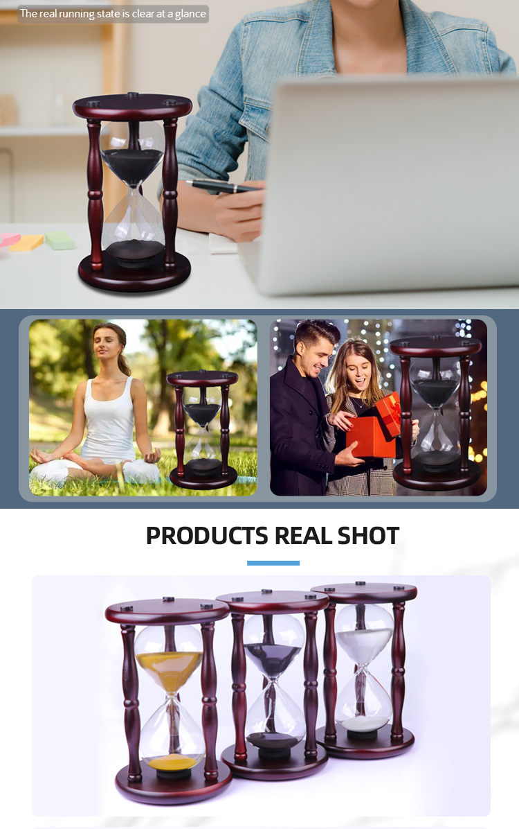 60 Minute 30 Minute 15 Minute Hourglass Sand Timer Free Sample