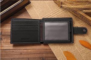 China Customized Stylish Leather Wallet , Durable Short Leather Wallet wholesale