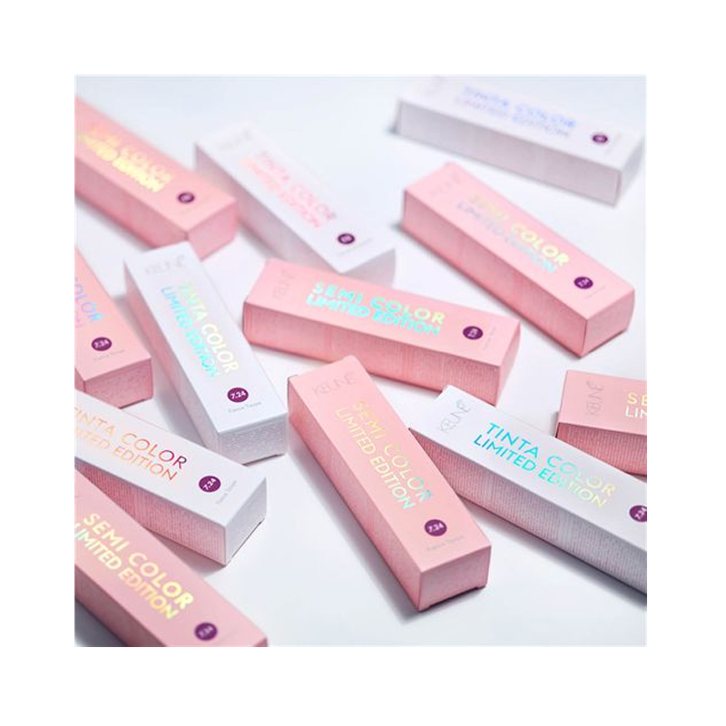 Lip Balm Customizable Paper Box Packaging Custom Lipstick Boxes With Stickers