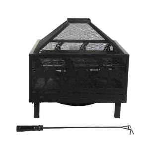 China Customized Wire Welded Steel Barbecue Grills Wood Fired Metal Bbq Pit wholesale