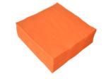 50 Count 2Ply premium Orange Color Paper Napkin Wood Pulp Material