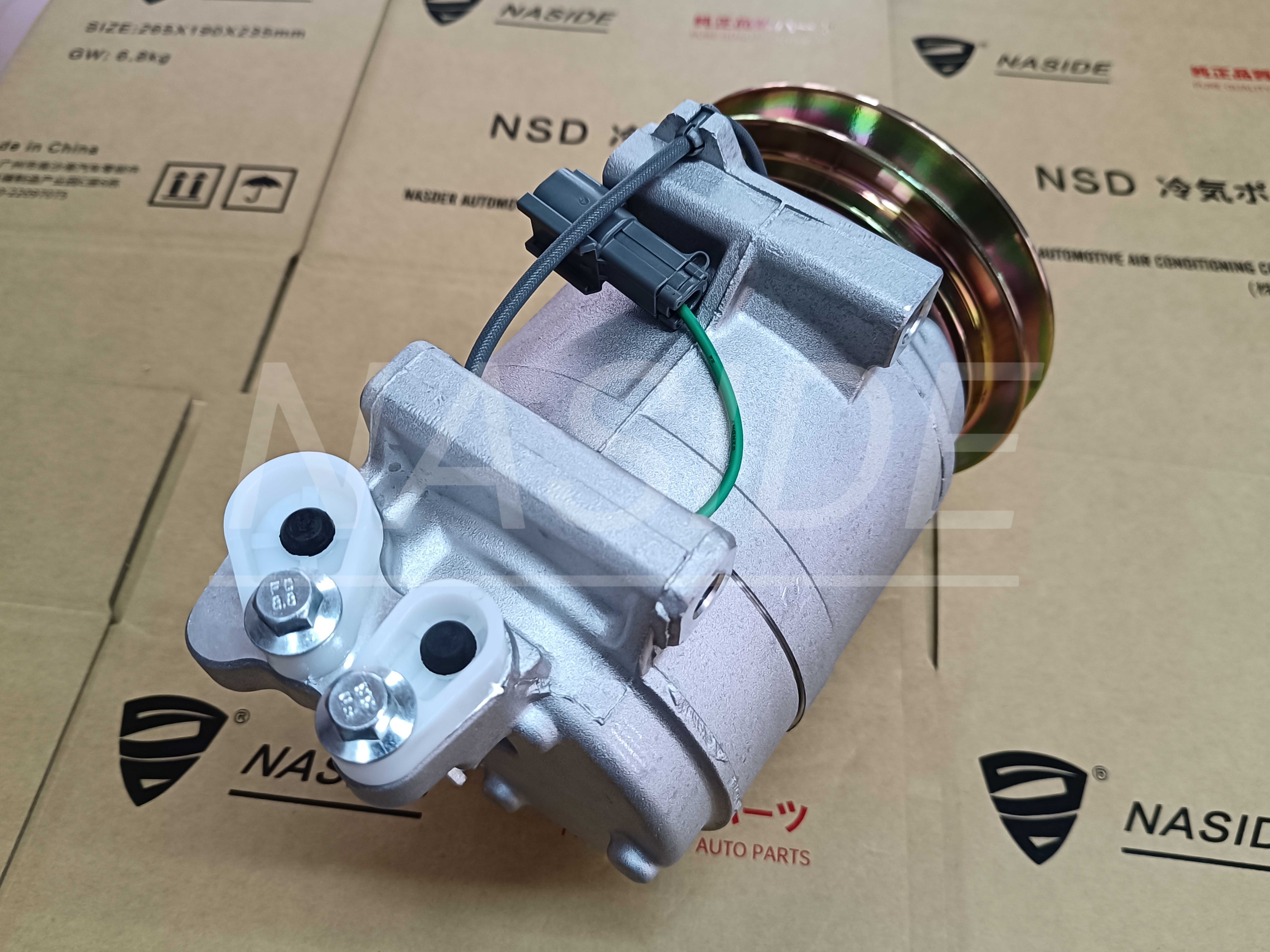 Auto AC Conditioning Compressor For 4663927 DKS15D 4621589 Hitachi excavator