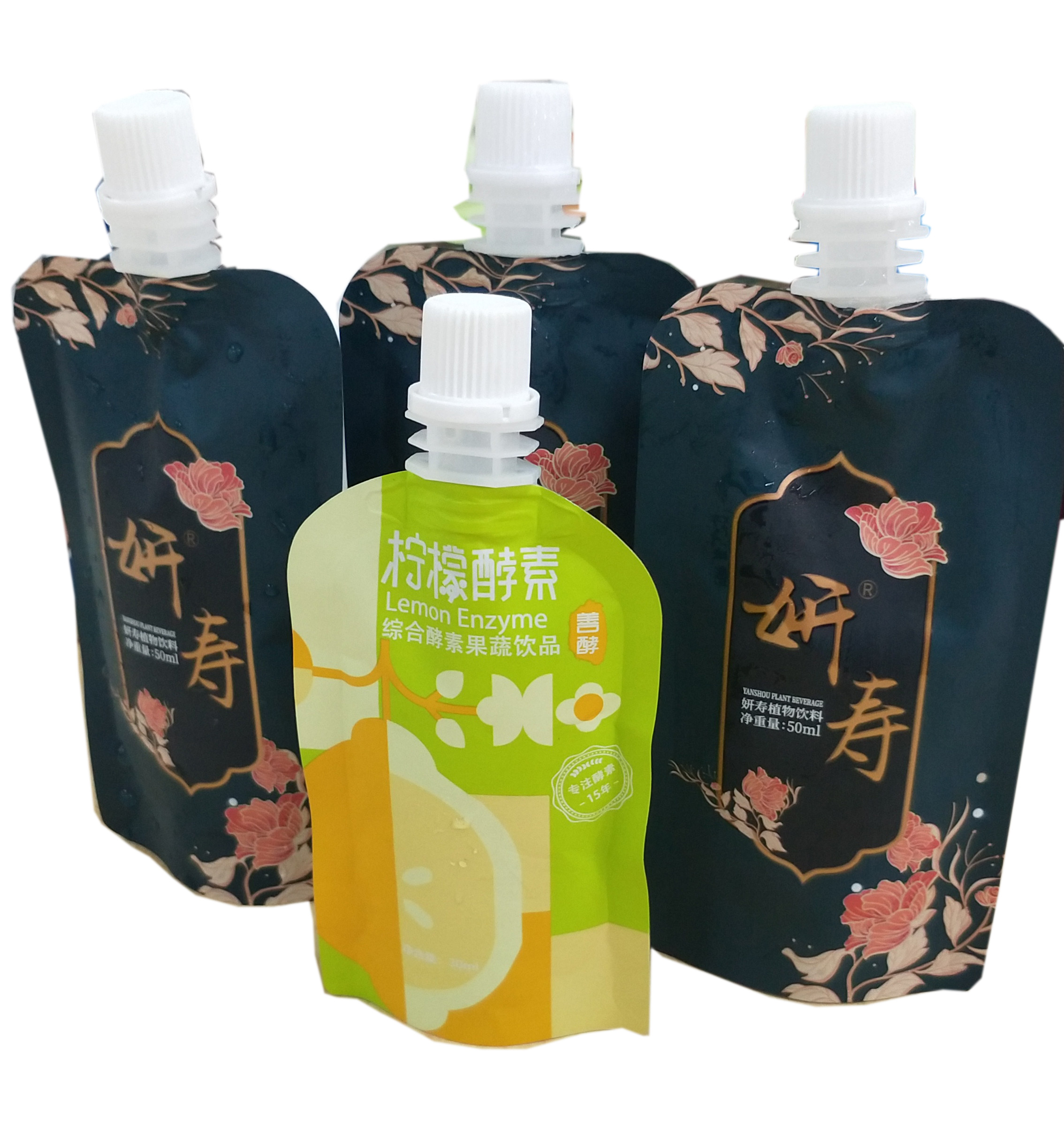 3L Corner Spout Pouch Hang Hole Shampoo Liquid Detergent Pouch 5kgs