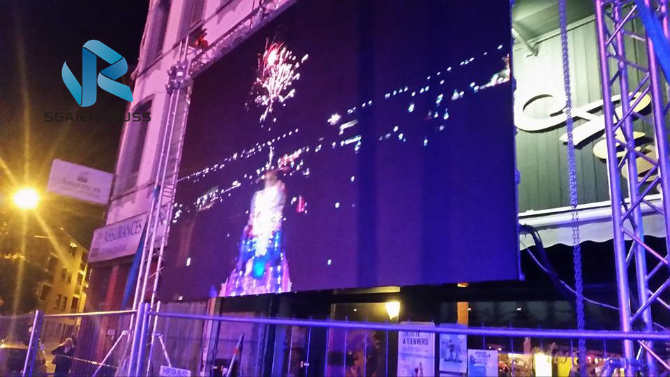 Durable Led Display Truss , Aluminum Lighting Truss For Hanging Led Screen