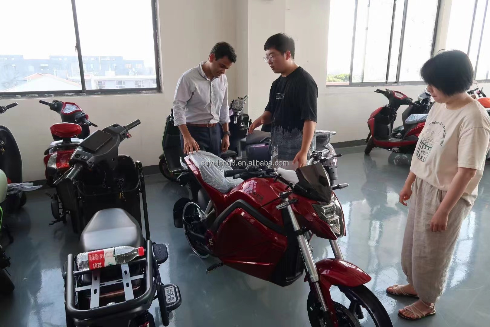 Max. Speed 40km/h Electric Motorcycles for Adult 48V 500W Electric Scooter Streetbikes