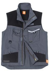 China 35% Cotton Men'S Cotton Workwear Adjustable Waistband Vest wholesale