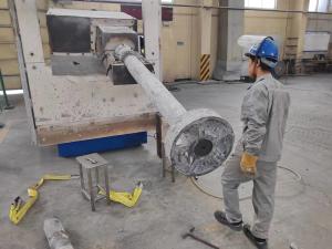 China Efficient Stainless Steel Rotary Degassing Unit For Aluminum Casting wholesale