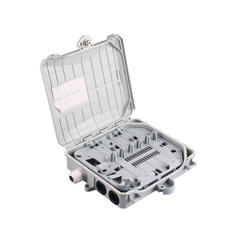 ABS PC FTTH Fiber Optic Box , PON OTB 8 port Optical Fiber Distribution Box
