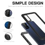 Anti Slip Waterproof Phone Case Full Body Closure Shockproof Edges For Samsung