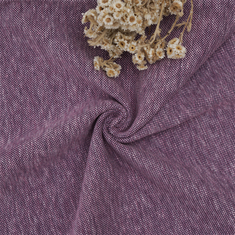 Skin-Friendly And Clean Texture Not Easy To Deform Solid Knit Fabric For Casual Wear