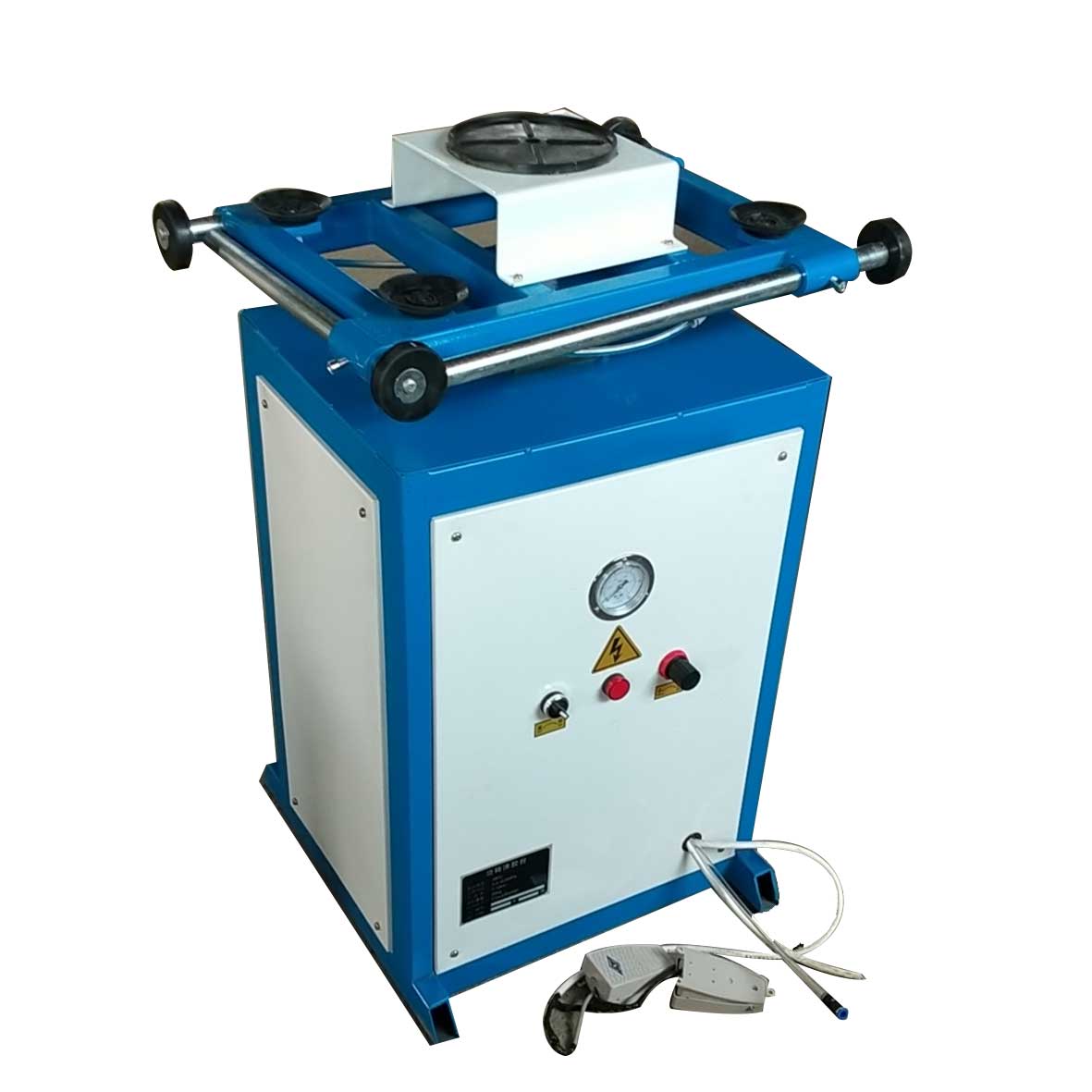 Double glass install spacer table and machine