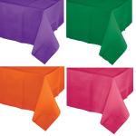 54'' X 108'' Disposable Paper Tablecloths 2ply Paper 1ply PE Film