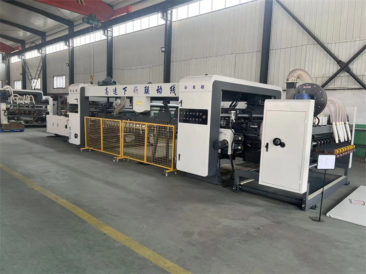 Automatic High Speed Crash Lock Bottom Folder Gluer for Corrugated Carton Box Making