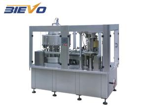China Carbonated Drinks 3 In 1 220V Cans Filling Machine wholesale