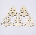 Christmas Tree Ornament 3D Wooden Hanging Decoration