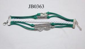 China plaited bracelet/wristband wholesale