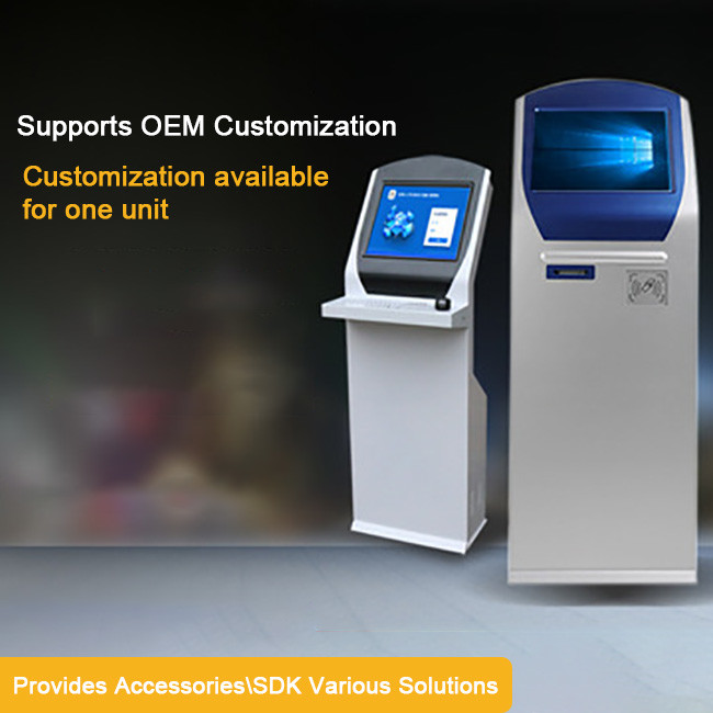 Self-Service Interactive LCD Ordering Kiosk for Restaurants and Retail Spaces