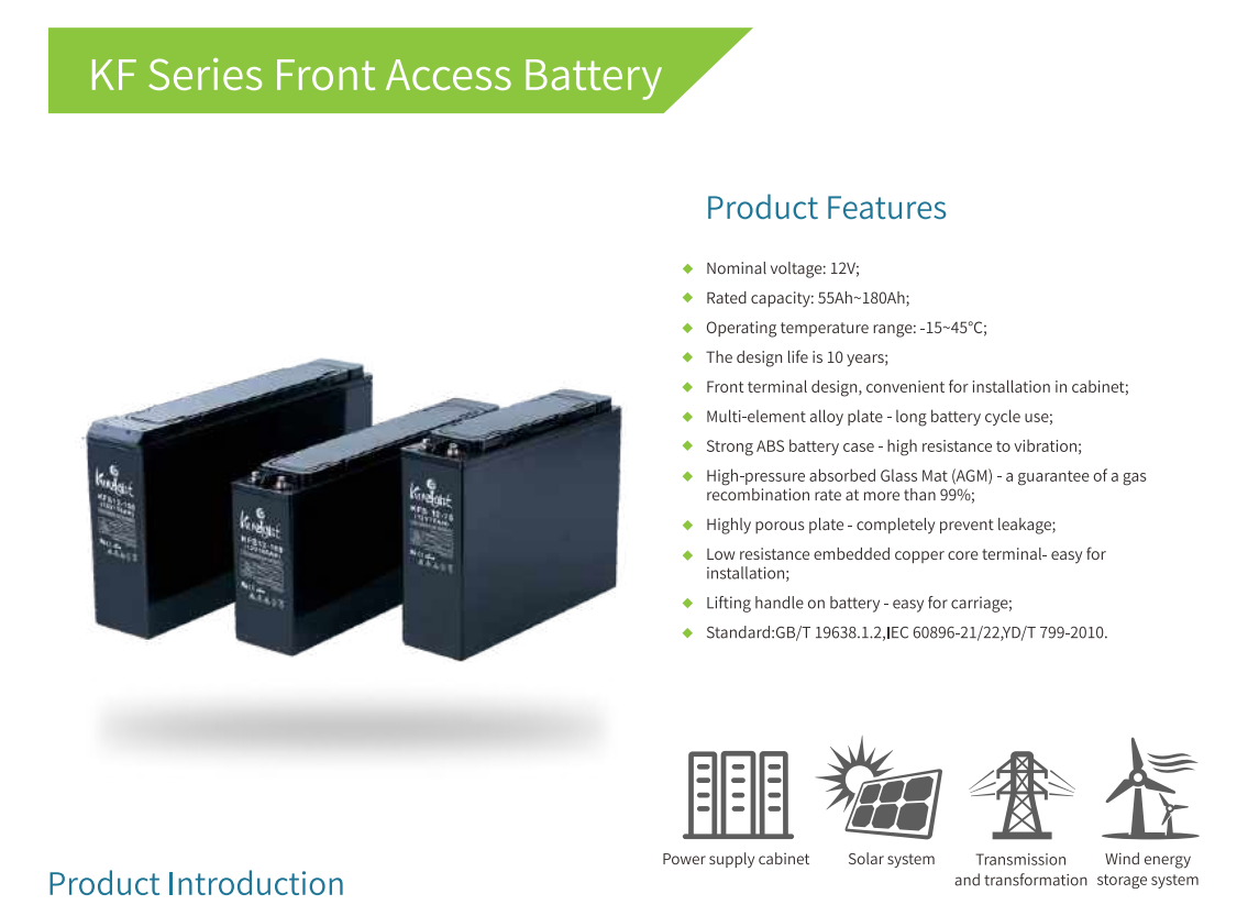 Deep Cycle Solar Ups Battery 12v 180ah Battery For Solar Ups Telecom System