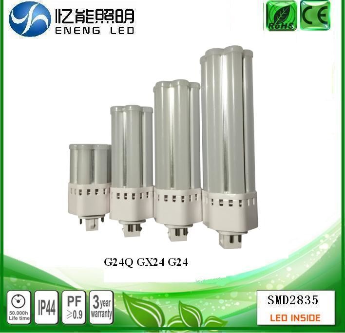 high power 360 degree 18W G24Q GX24 led pl light 120LM/W G24Q led corn light lamp with 2835 led replace HPS MHL