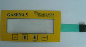 China Eco friendly Metal Dome Membrane Switch Keyboard / Single Membrane Switch wholesale