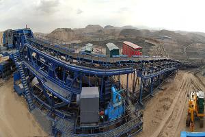 China Bulk Material Curved Belt Conveyor System Long Distance wholesale