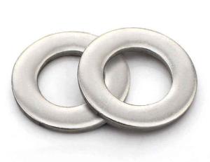 China Industrial flat washer, blue white galvanized, carbon steel material wholesale