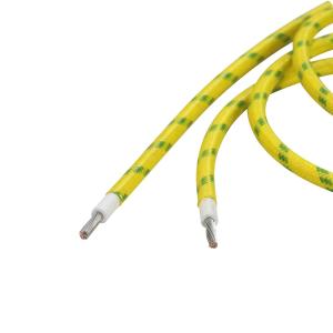 China AWM3122 20AWG Fiberglass Insulated Copper Wire 305m/roll 300V 200C wholesale