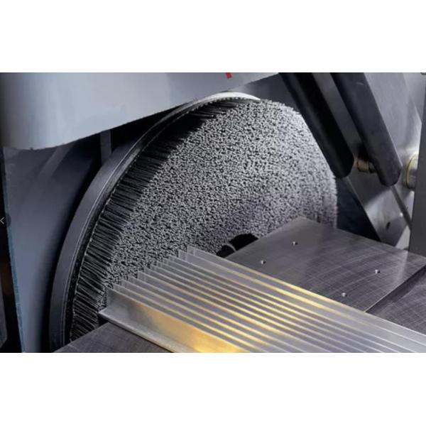 Industrial Nylon Abrasive Disc Wheel Brush For Smoothing Aluminum Surfaces