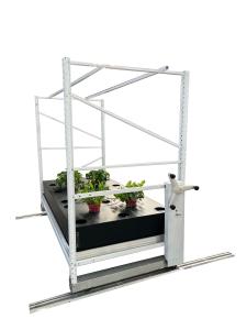 China Customized 5ft*18ft Aeroponics Lettuce Growing Rack For Plants wholesale