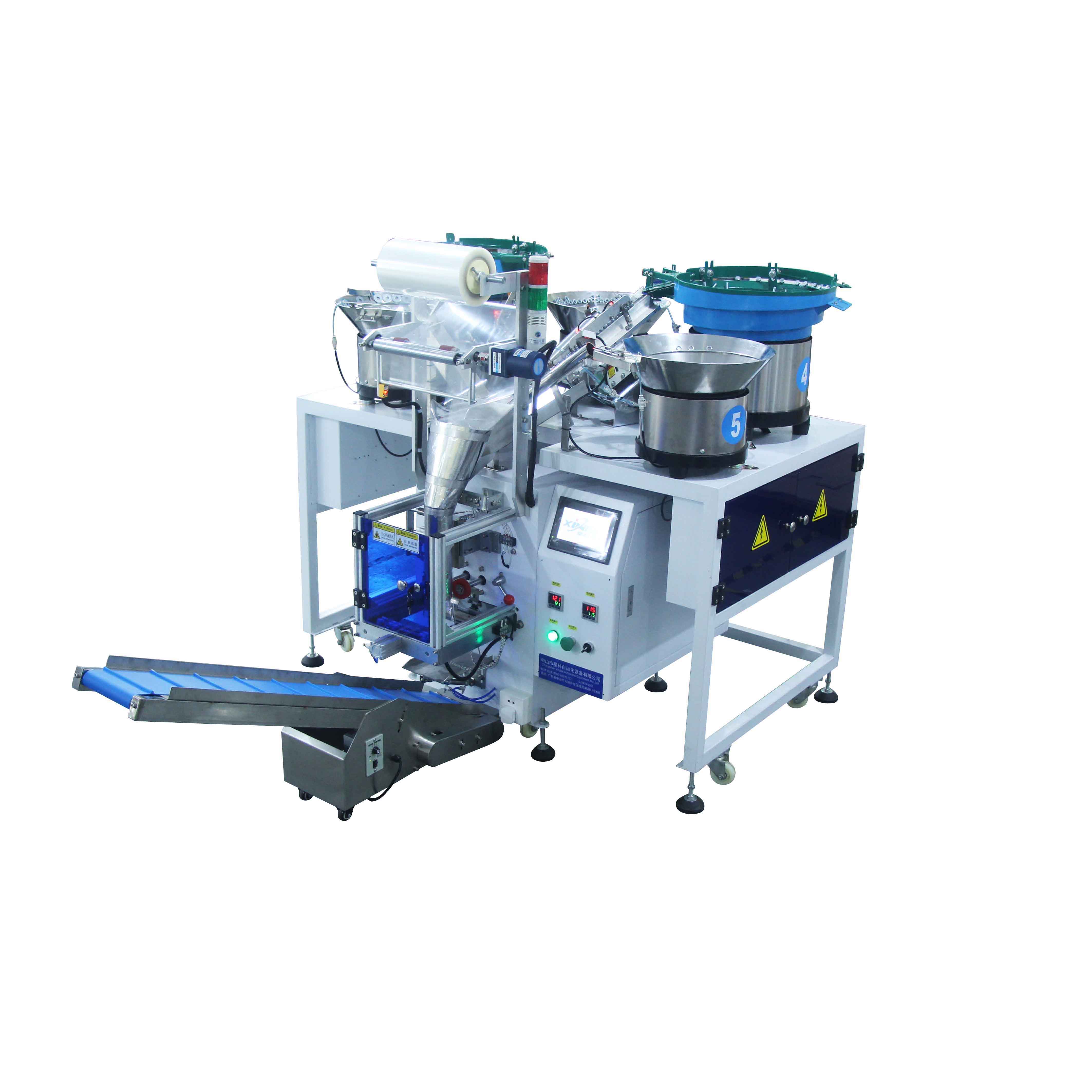 Fastener Screw Automatic Counting And Packing Machine For O Ring Bolts Nails Washers Bolts