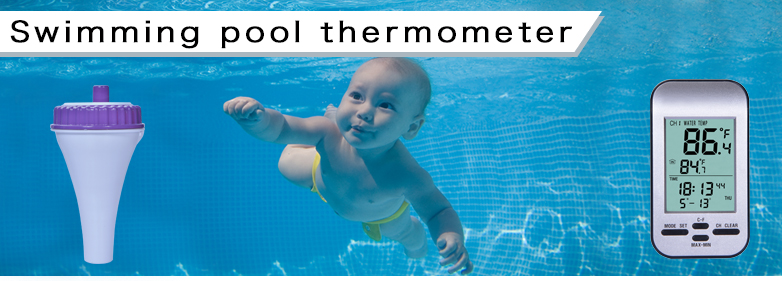 Wireless Solar Floating Water Thermometer For Elderly And Children Supply Voltage 7-15V