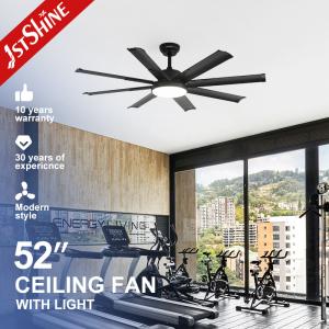 China 15cm 8 Steel Blade Ceiling Fan For Swimming Pool Yoga Studio wholesale