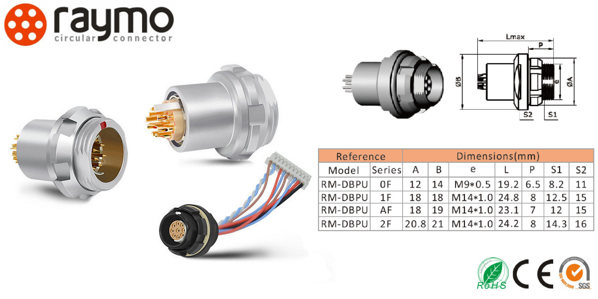 Industrial IP68 Military Fiber Optic Connectors Corrosion Resistant