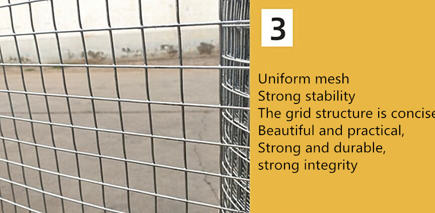 Carbon Steel Galvanized Welded Wire Mesh Fence 30m Solid Construction