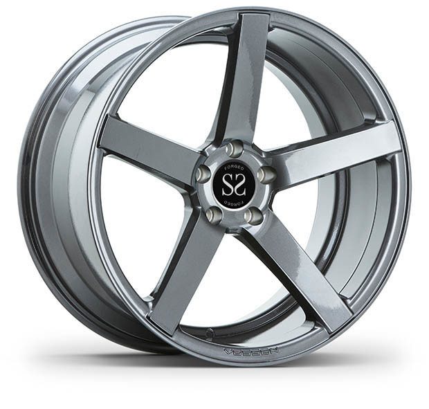 Car Rims 2PC Forged Alloy Wheels 20" For BMW X5 X6 Gun Metal Machined Face 20 Inch