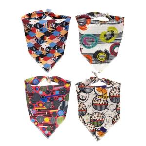 China Double Layer Printed Dog Bandana wholesale