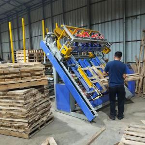 China Fully Automatic Rayco Storti American Wood Pallet Nailing Machine wholesale