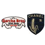 Handmade 3 Dimensional Logo Embroidery Patch Cotton Heat Transfer