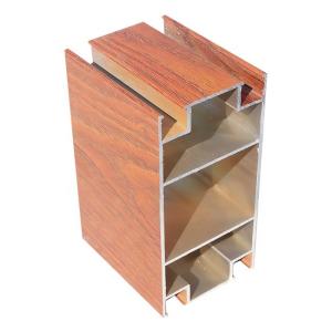 China Environment Friendly Wood Grain Aluminum Extrusion ISO9001 CE Certificated wholesale