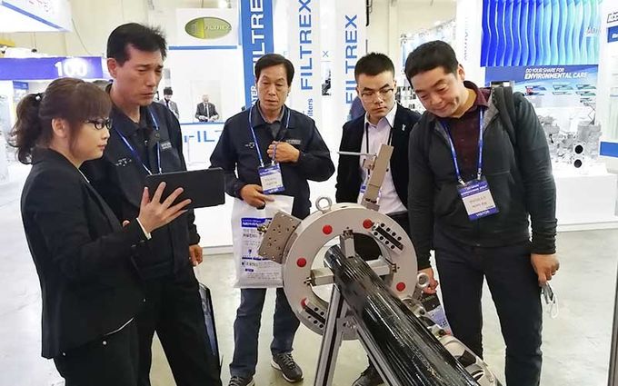 Split Frame Pneumatic Cutting Beveling Machine, Star Wheel System, Cold Cutting