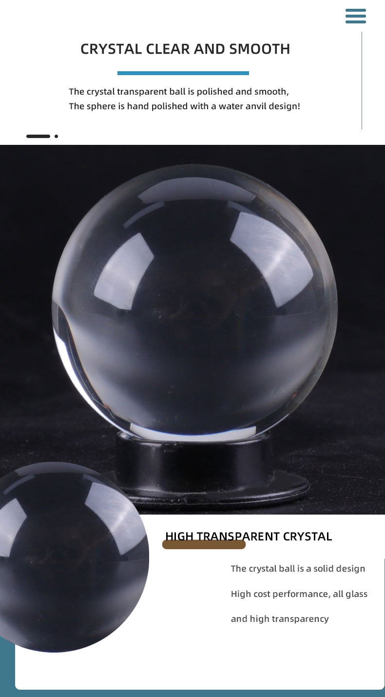 Home Decoration Solid Acrylic Sphere , Clear Acrylic Contact Juggling Ball
