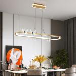 Gold Color LED Hanging Lamps Modern Pendant Lights For Kitchen butterfly