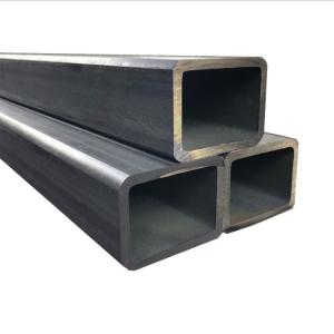 China Hot Rolled Black Steel Square Tube/Rectangular Hollow Tubular Steel Pipe wholesale