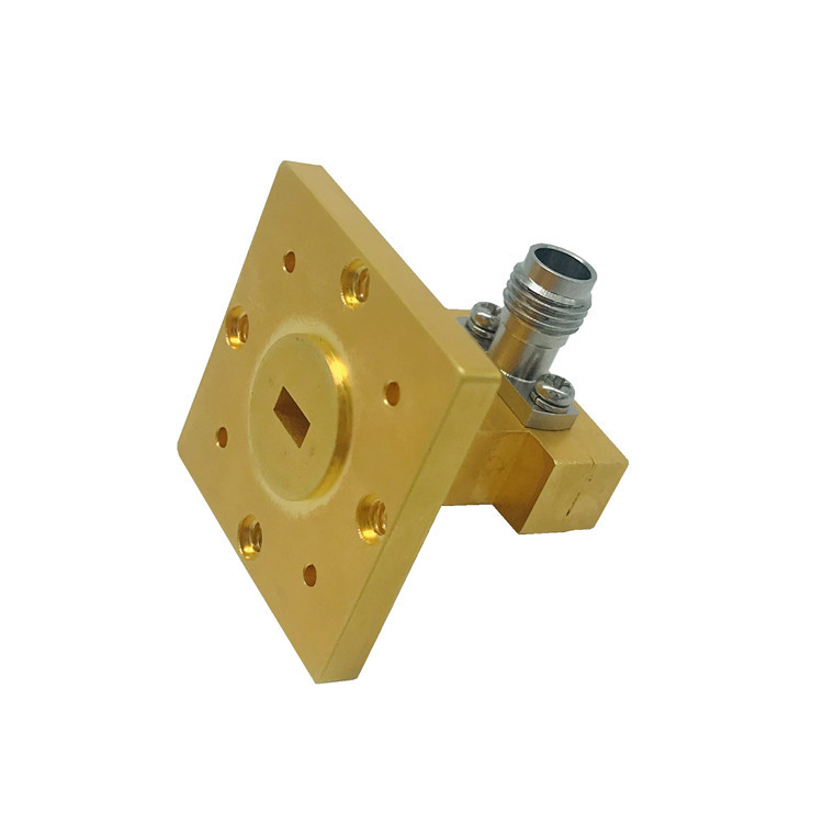 Sma Female Connector Coax To Waveguide Adapter 26.3-40ghz Good Standing Wave