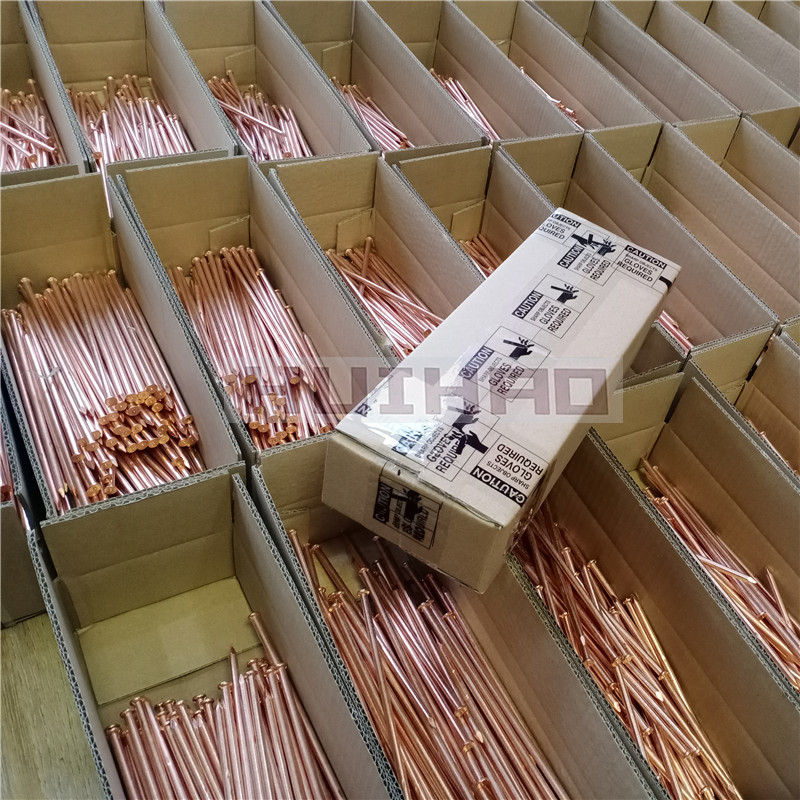 5x160mm Cd Stud Welding Insulation Pins With Square Self Locking Washers For Thermal Insulation