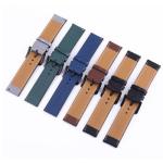 Watchband Samsung gear S3 Ticwatch Huawei Watch moto360 Genuine Leather Watch