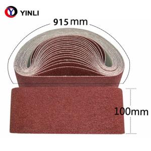 China Warehouse Shipping Within 24h 27PCS 3x18&quot; 40 - 400 Grit Sanding Belt Set For Stainless Steel Sanding Polish wholesale