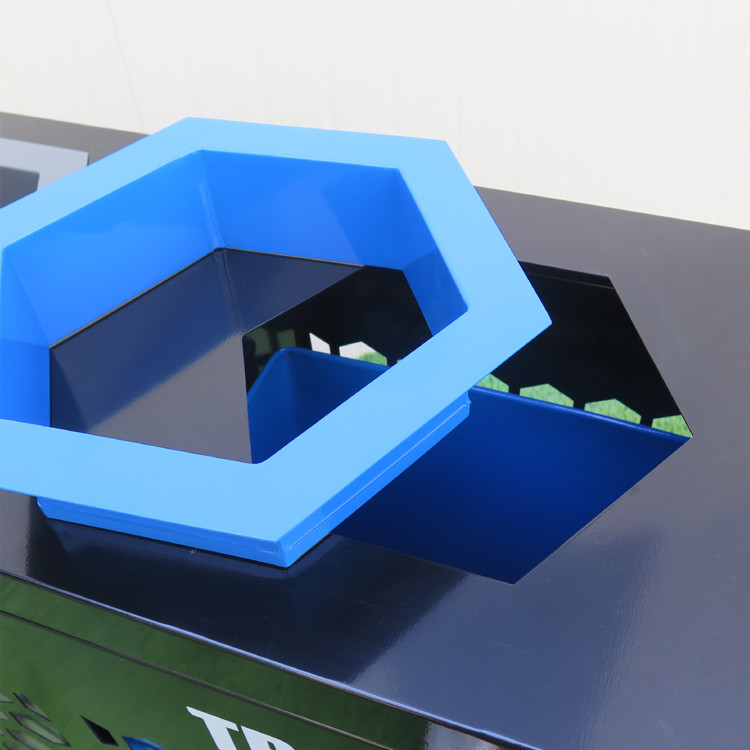 800mm 60l Dual Compartment Bin